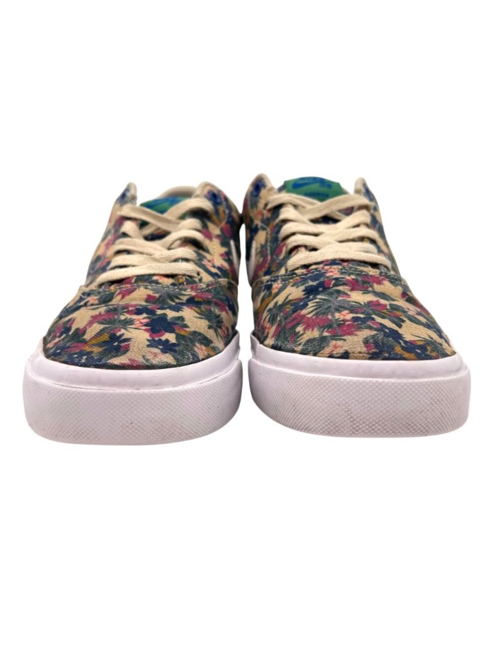 Nike SB Charge Floral Print Canvas Sneakers Womens Shoes 6.5Y Solarsoft Insole - Picture 6 of 12